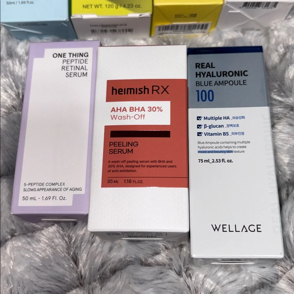 Korean Skincare Serum Bundle